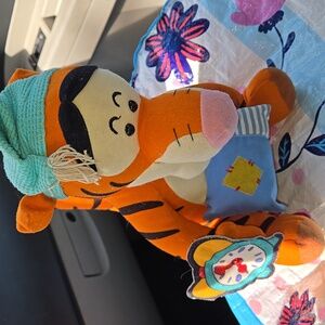 Vintage 1997 "Count to Sleep" Tigger Plush Toy Disney Whinne The Pooh